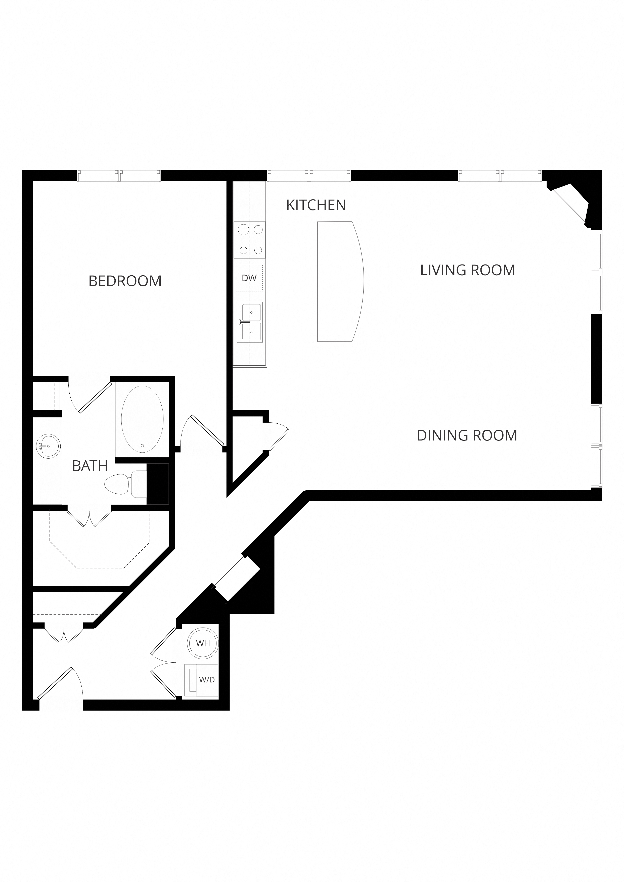 Flats - A6 floor plan